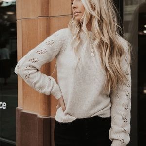 Cream Sweater